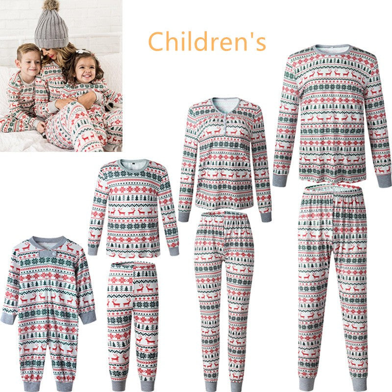 FestiveFam Matching Christmas Pajama Set
