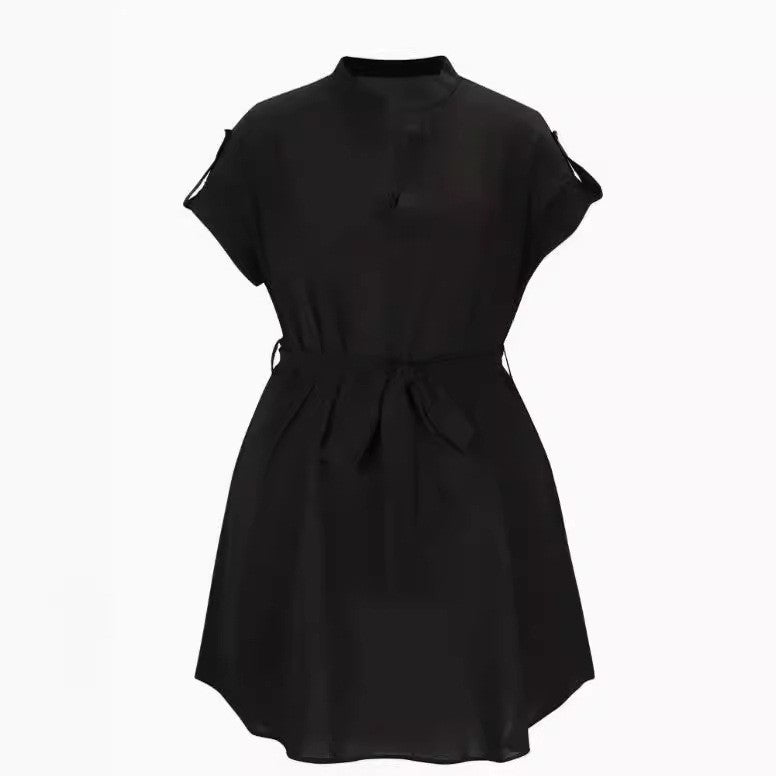 Aubrelle Bowknot Belted Summer Dress