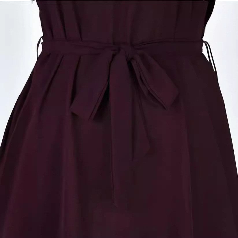 Aubrelle Bowknot Belted Summer Dress