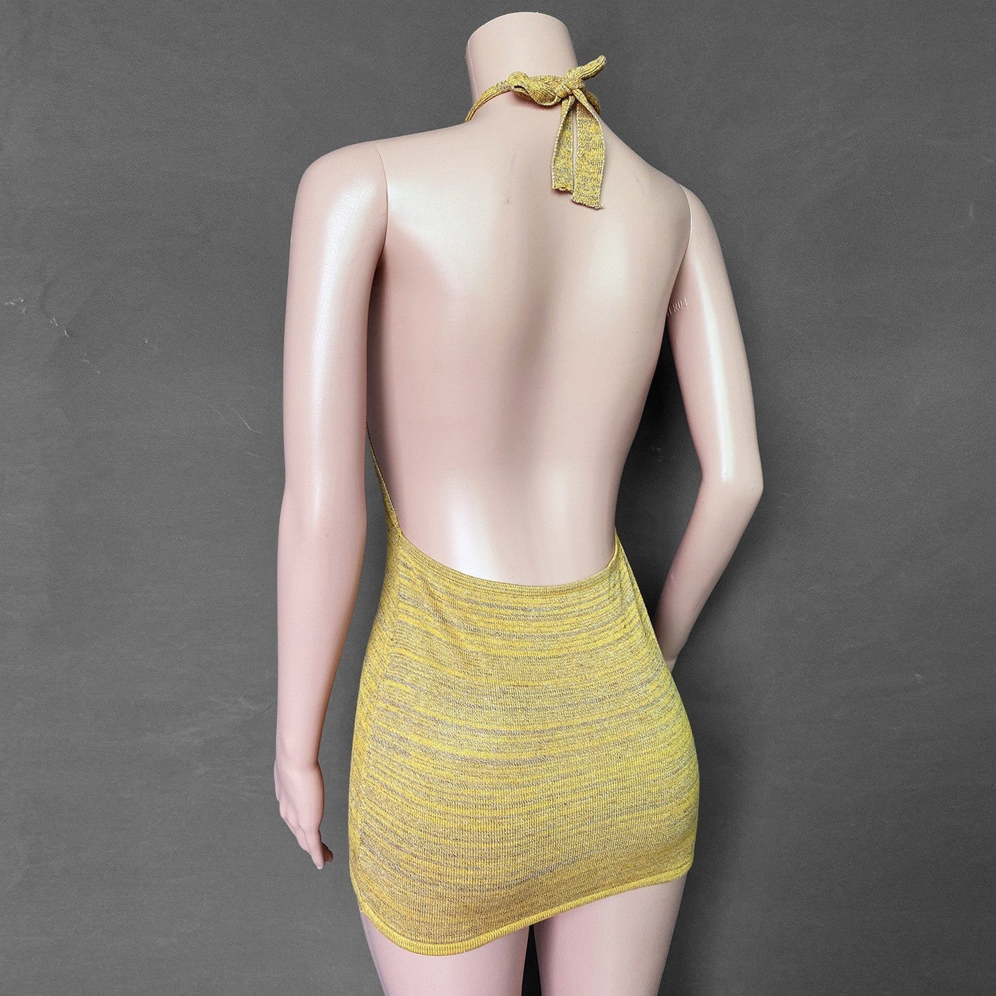 Elysia Halter Bodycon Mini Dress