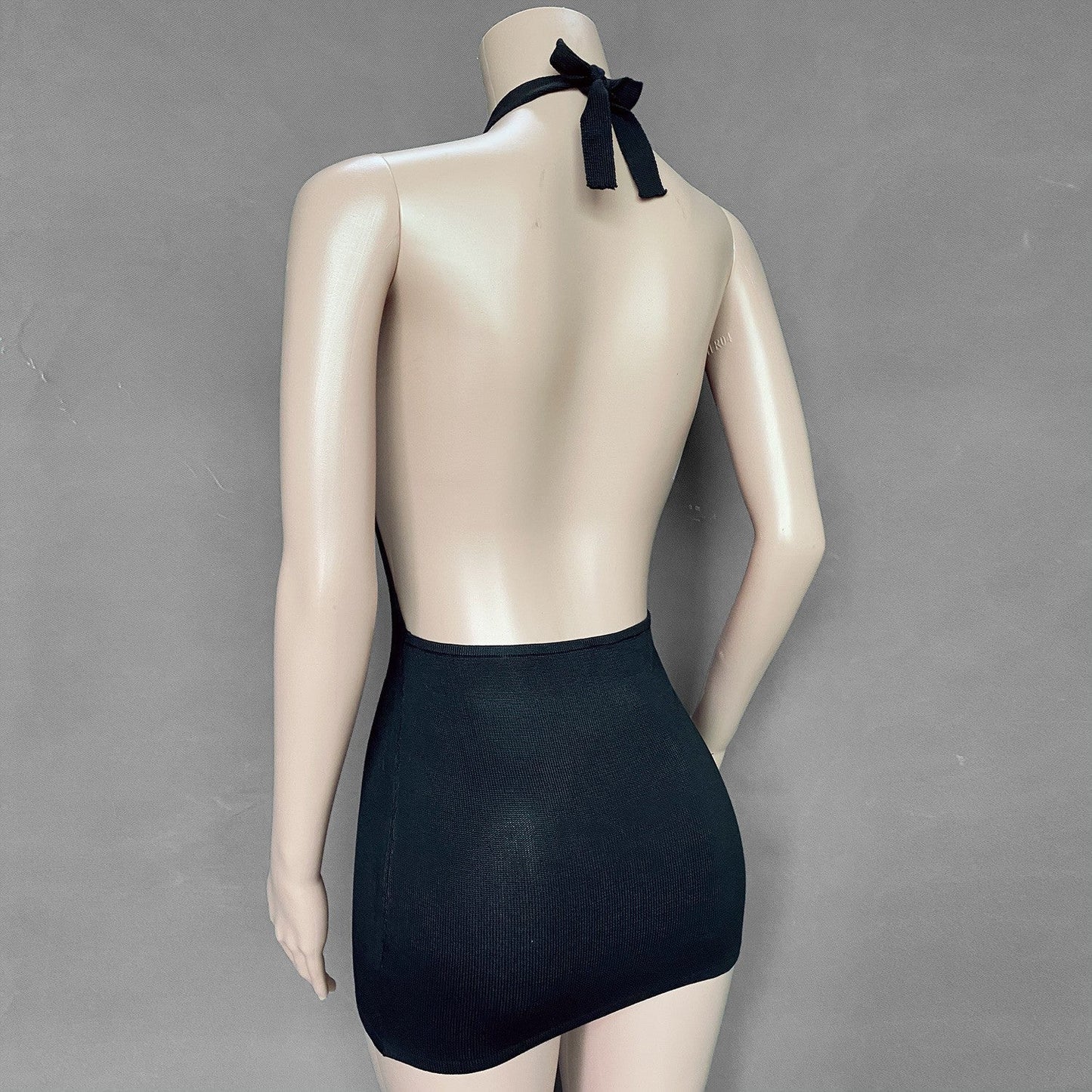 Elysia Halter Bodycon Mini Dress