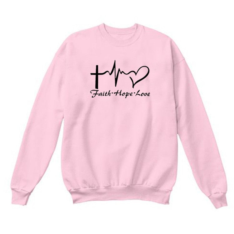 Evara Printed Cotton Sweatshirt
